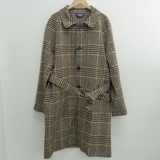 チルコロの国内正規 18AW グレンチェック柄ベルテッドコート(未使用品)を買取致しました。宅配買取ならへ。状態は未使用品でございます。