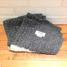 トムブラウン 14年製　グレー　ウール×モヘア　ニットマフラー 買取実績です。