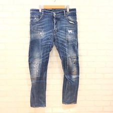 ディースクエアード S74LA0737 15年 TIDY BIKER JEAN ペンキ加工 ストレッチデニム 買取実績です。