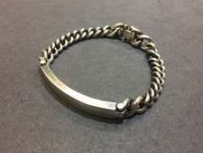 ハム MR-BR19S シルバー プレート・チェーンブレスレット 買取実績です。
