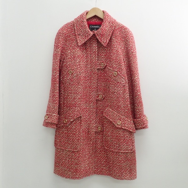 シャネルのブランドの01p ピンク ツイードコートの買取実績です 19年1月13日公開の情報です エコスタイル
