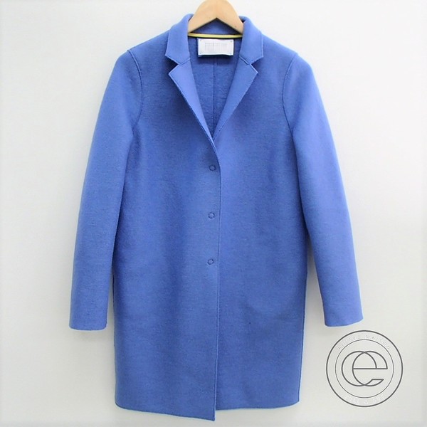 ハリスワーフロンドンの正規 青 ウール コクーン コートの買取実績です。
