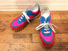 コムデギャルソンコムデギャルソンの×SPALWART ナイロン×スエード スニーカーの買取実績です。