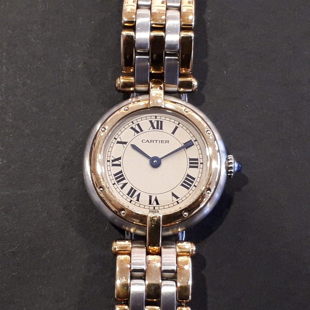 カルティエのパンテールヴァンドーム　クォーツ時計　現品のみの買取実績です。