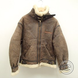 アヴィレックスの2102XW B-3 羊革ムートン フライトジャケットをブランド洋服買取のエコスタイル銀座本店で買取致しました。