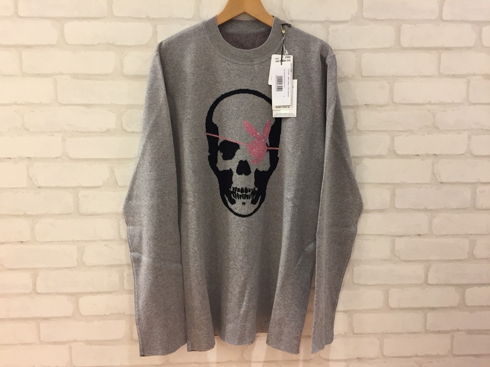 ルシアンペラフィネ×プレイボーイのカシミヤコットン セーター（新品 