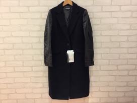 ヒステリックグラマーのラムレザー切り替え チェスターコートの買取実績です。