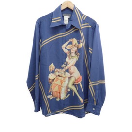 ヨウジヤマモトのAW02 Western Pin Up Girl Zip Shirtの買取実績です。