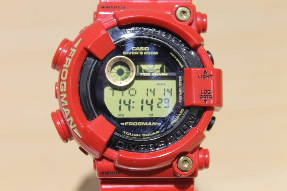 G-SHOCKのGF-8230A ライジングレッド フロッグマンの買取実績です。