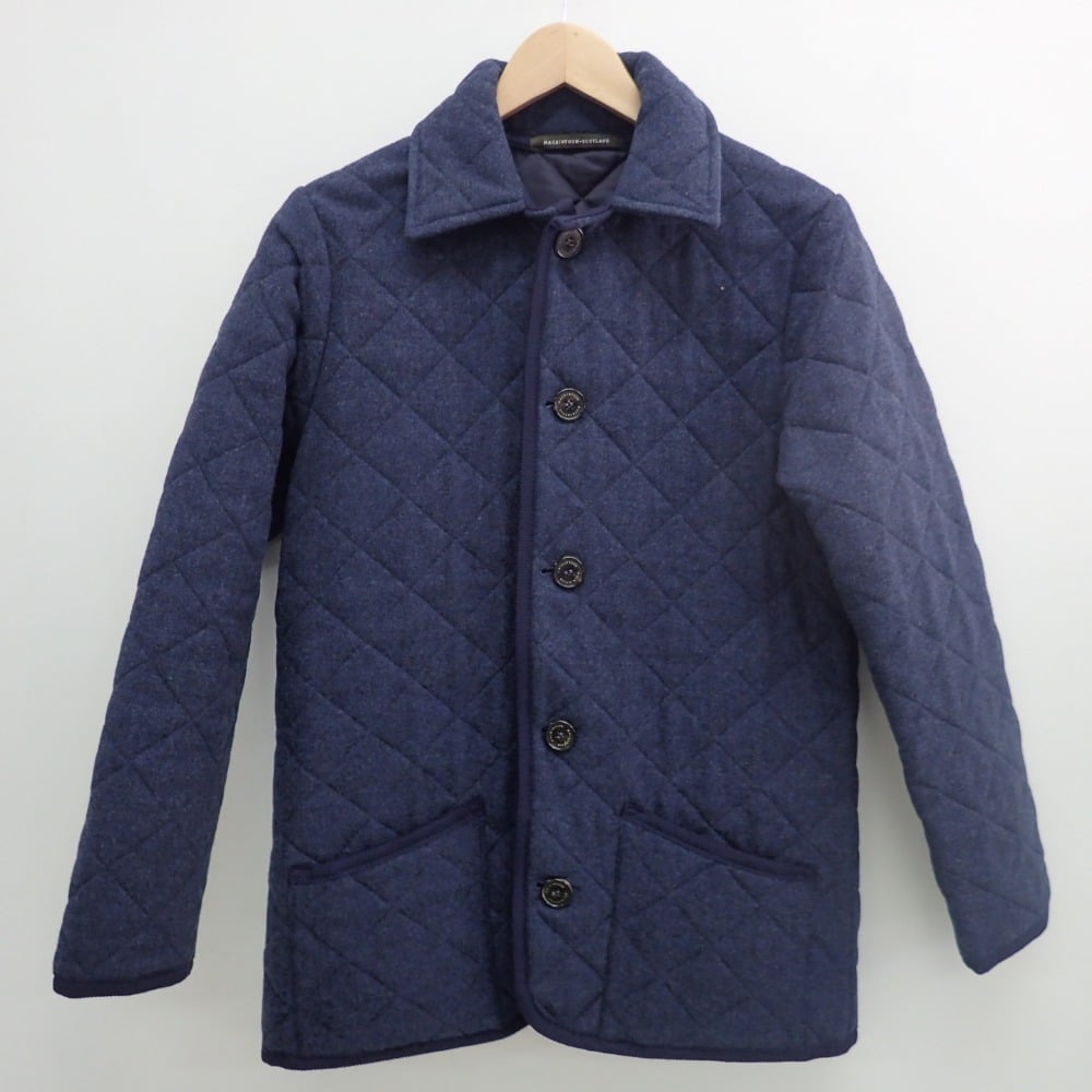 マッキントッシュの国内正規 Loro Pianaロロピアーナ社製生地  ウール 中綿入りキルティングジャケットの買取実績です。