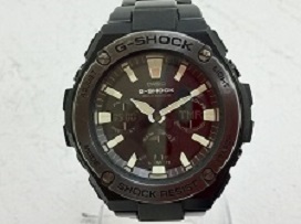 G-SHOCK(gショック)のジーショック（GｰSHOCK）　黒  GｰSTEEL 電波ソーラー GST-W130BDの買取実績です。