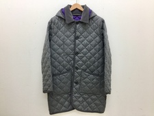 鴨江店にて、 トラディショナルウェザーウェアのWAVERLY LONG グレー×パープル キルティング コートを買取しました。状態は通常使用感のあるお品物です。