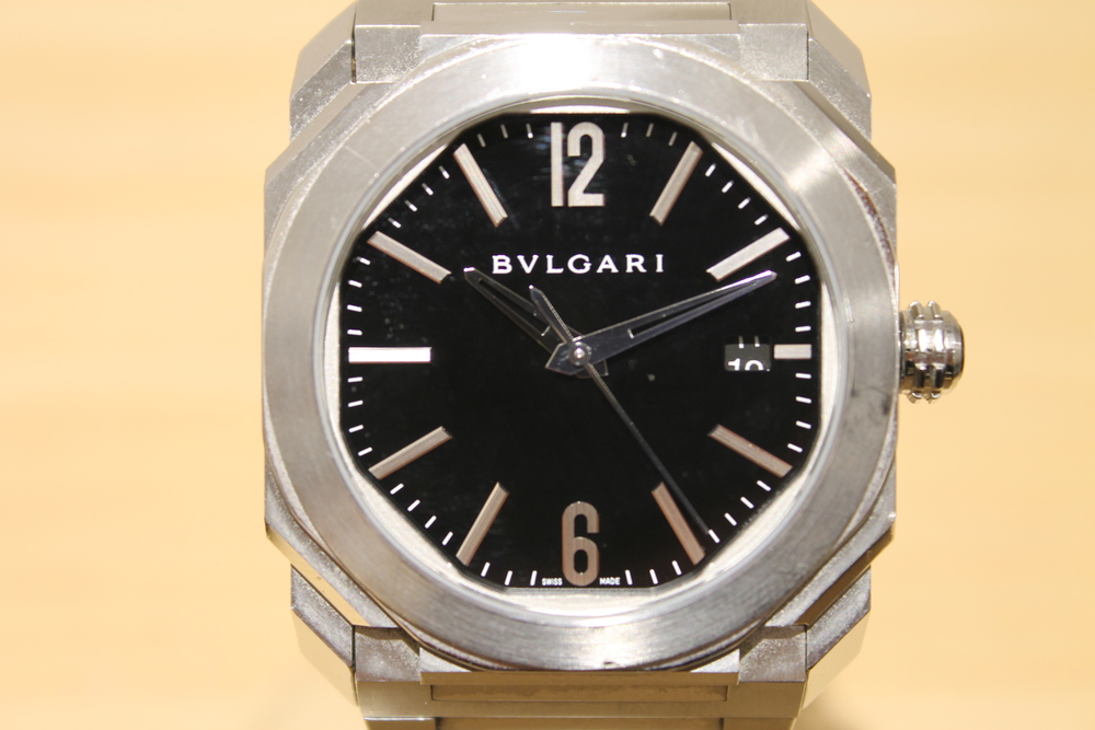 ブルガリのオクトソロテンポ　BGO38S　自動巻時計の買取実績です。