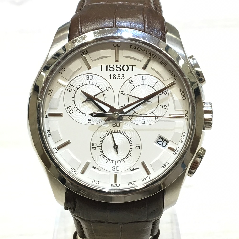 ティソのT035617 クチュリエ クロノグラフ時計の買取実績です。