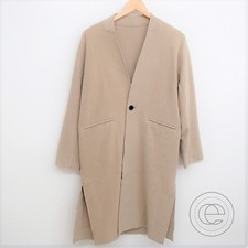 マカフィー 17AW 12-08-74-08207 ウールナイロン ブークレ ノーカラー コート 買取実績です。