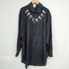 ヨウジヤマモトプールオムのスカルロングシャツの買取実績です。