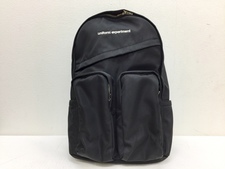 ユニフォームエクスペリメント 18年春夏UE-180109 BACK PACK ブランドロゴ刺繍入り ナイロンバックパック 買取実績です。