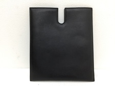 浜松鴨江店で、リックオウエンスの黒のレザークラッチバッグを買取ました。状態は通常使用感があるお品物です。