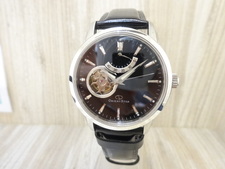 オリエントスターのWZ0041DA/WZ0061DA クラシック セミスケルトン カーフレザーバンド 機械式 腕時計をブランド時計買取のエコスタイル銀座本店で買取致しました。状態は通常使用感があるお品物です。
