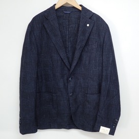 エルビーエム1911の18AW 9L29705058 コットンウール グレンチェック 2Bジャケットの買取実績です。