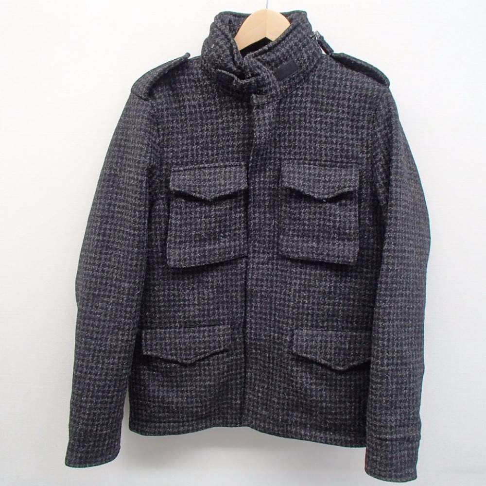 英国ハリスツイード生地 サーモア使用ASPESI MINIFIELD M-65 ASPESI】【aspesi】【アスペジ】の名作M-65 MINIFIELD VENTO
