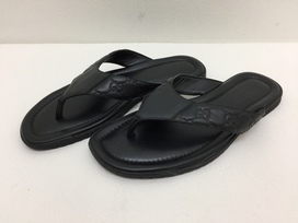 グッチの353765 黒 マイクログッチシマ ラバーサンダルの買取実績です。