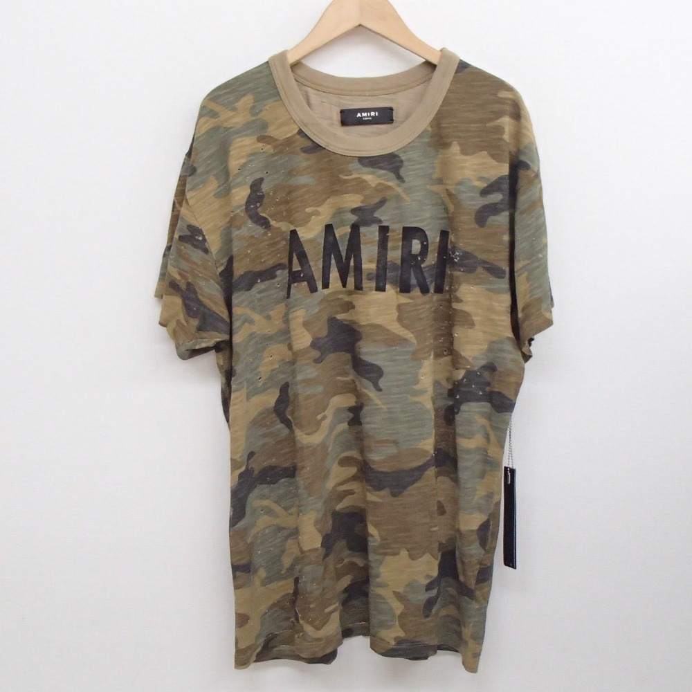 アミリのMST05-DIS201AM2 色落ち&ダメージ加工 VINTAGE TEE ロゴTシャツの買取実績です。