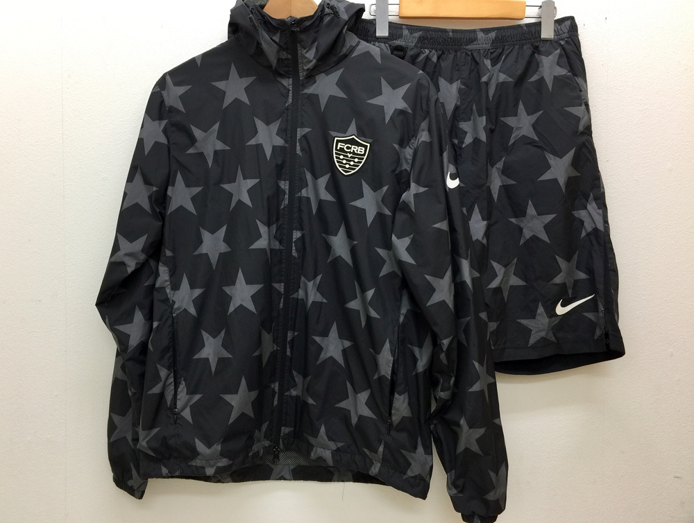 FCRB(エフシーレアルブリストル)の洋服の×NIKE FIVE 黒 スター柄トラックセットアップの買取価格・実績 2019年2月17日公開