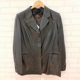 ロエベのダークブラウン　正規　ラムレザージャケットの買取実績です。