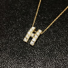 アーカー 750 0.22ct プルミエトワール イニシャル(H) ネックレス 買取実績です。