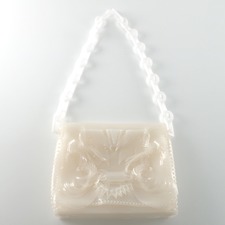 マメクロゴウチ AC094 Vinyl Chloride Long Chain Bag クリア チェーンショルダーバッグ 買取実績です。