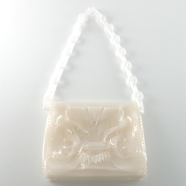 マメクロゴウチのAC094 Vinyl Chloride Long Chain Bag クリア チェーンショルダーバッグの買取実績です。