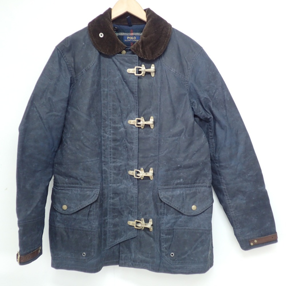 渋谷店でラルフローレンのオイルド ファイヤーマンジャケットを買取り  
