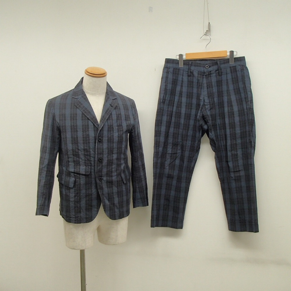 エイスの洋服のチェック柄 セットアップ スーツ メンズの買取実績です