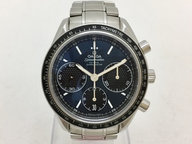 オメガの黒×青文字盤 スピードマスター レーシング 3330の買取実績です。