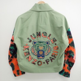 ケンゾーの袖切替デザイン刺繍ジャケットを買取させて頂きました。ブランド古着売るならエコスタイルへ