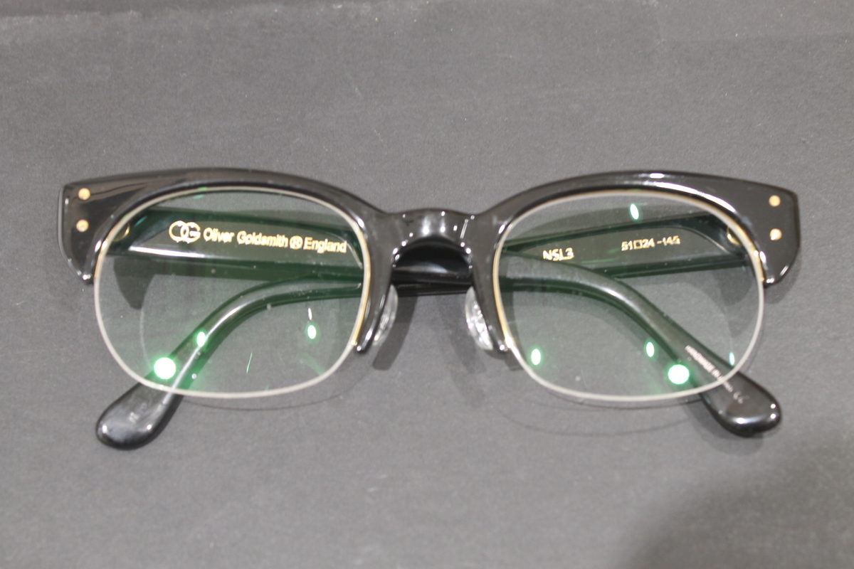 オリバーゴールドスミスのNSL3 　度入り眼鏡の買取実績です。