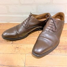エコスタイル銀座本店にてスコッチグレインのN756　匠シリーズ　ストレートチップシューズ 革靴を買取致しました。状態はインソール踵にスレが見受けられるお品物です。