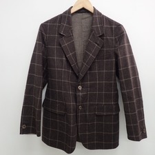 カルーゾのウィンドーペーン カシミヤジャケットを買取りました。ブランド古着売るならへ状態は通常使用感のある中古品
