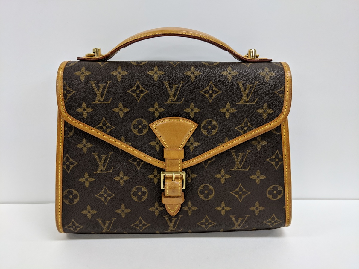 ルイヴィトンの20年前のモノグラム ベルエア（Bランク）を買取致しまし