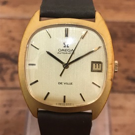 エコスタイル新宿南口店でオメガ（OMEGA）のデヴィル スクエアフェイス 手巻 腕時計をお買取しました。