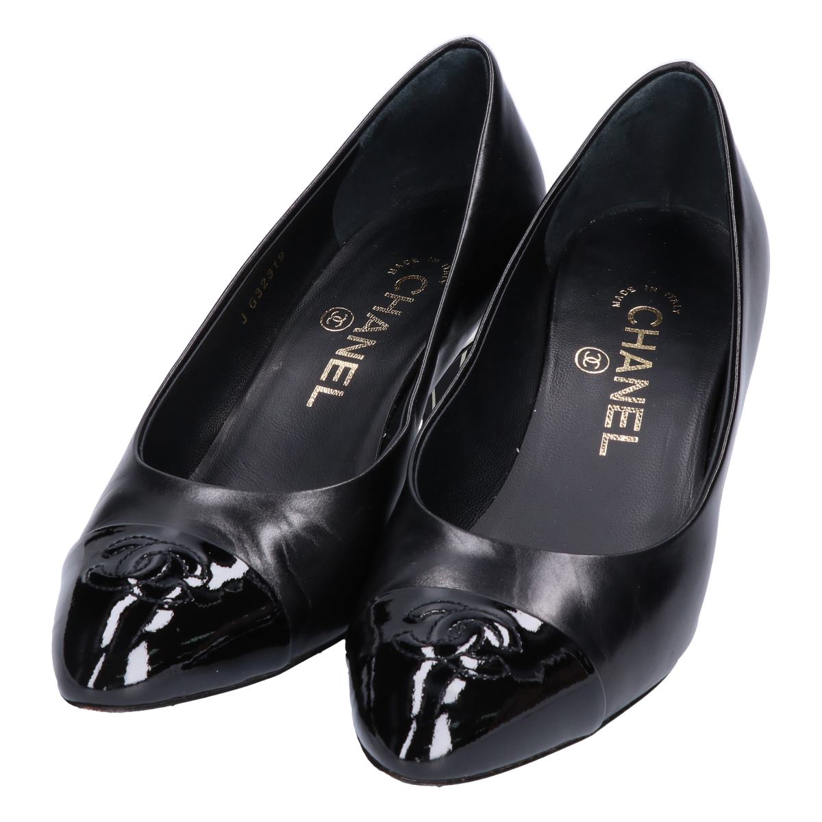 シャネルの16A CC ココマーク ヒールパンプス（良品）をの宅配買取にて