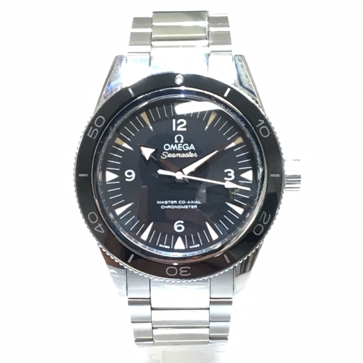 オメガのシーマスター300　マスターコーアクシャル　腕時計の買取実績です。