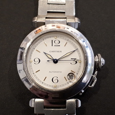 カルティエの中古現品のみ2324パシャC自動巻き時計を買取させて頂きました。東京都港区のブランド時計買取店「エコスタイル広尾店」状態は通常使用感のある中古品