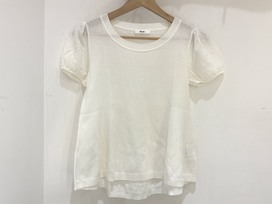 ルネの白　パフスリーブニットの買取実績です。