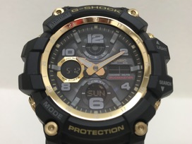 カシオの黒×金 GWG-100GB-1AJF G-SHOCK マッドマスターの買取実績です。