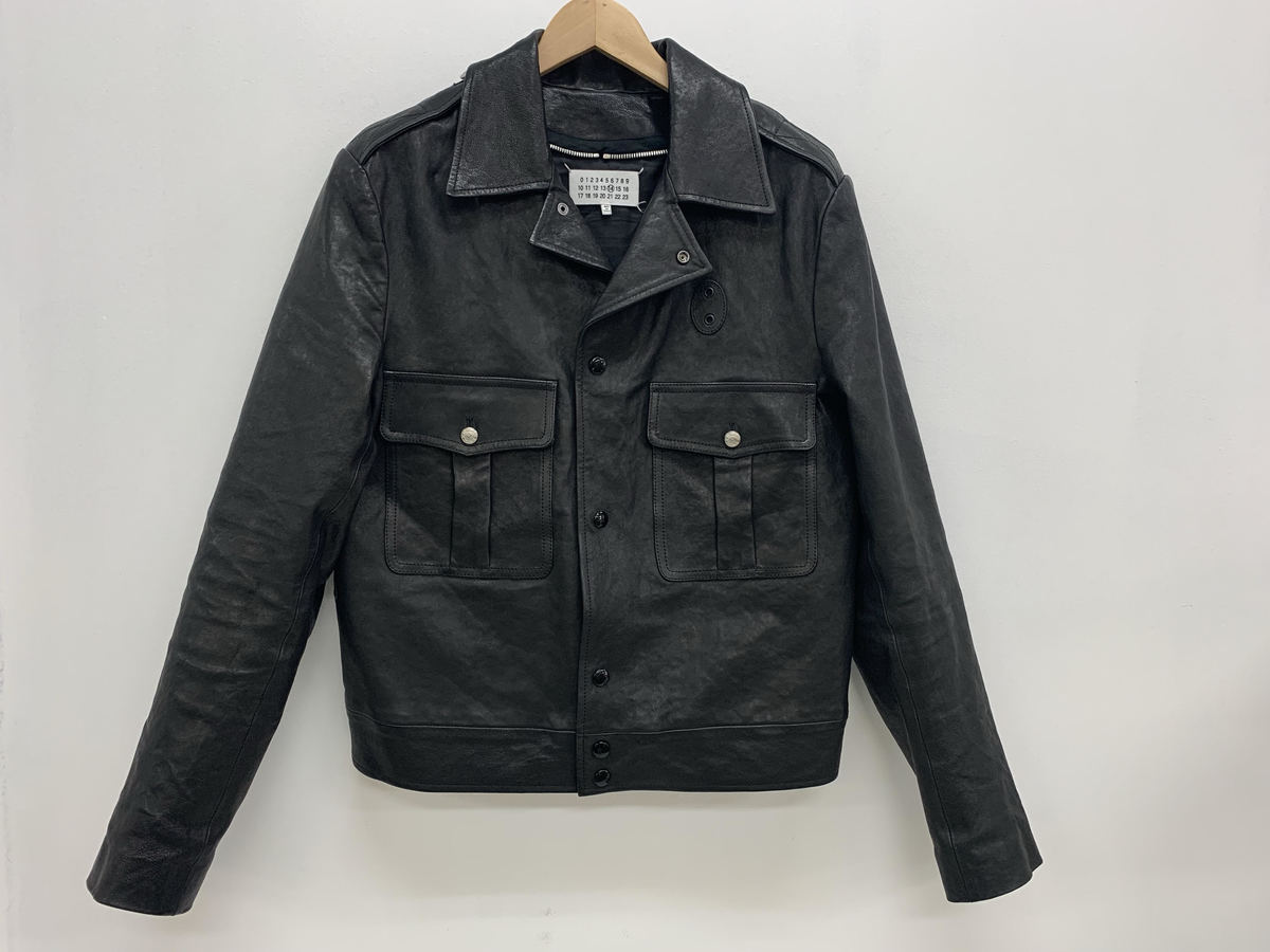 MAISON MARGIELA レプリカ ポリス レザージャケット