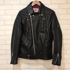 新宿南口店でジェームスグロース（JAMES GROSE）のマニラ ダブルライダースジャケットをお買取させていただきました。状態は通常使用感のあるお品物です。