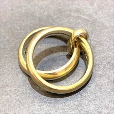 バレンシアガ Ag925　17SS　ツインダブルシルバーリング 買取実績です。