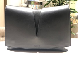 ジルサンダーの黒 View Bag レザーチェーンショルダーバッグの買取実績です。
